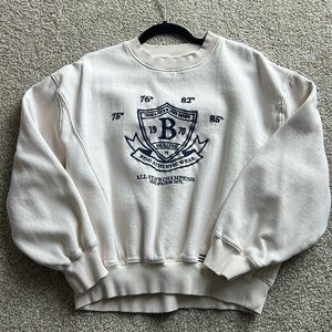 BDG varsity crewneck